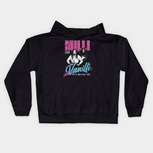 Milli Vanilli Concert Tour 1989 Kids Hoodie